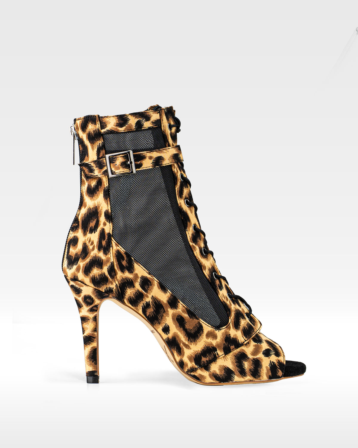 Emme Heels in Leopard Suede