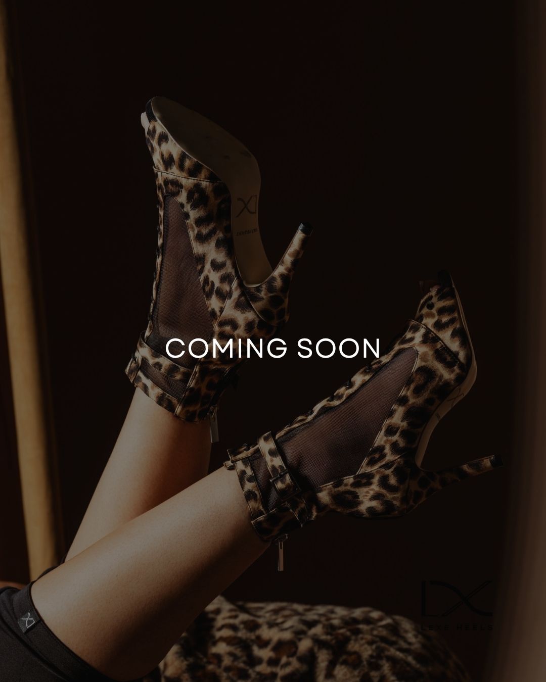 Emme Heels in Leopard Suede