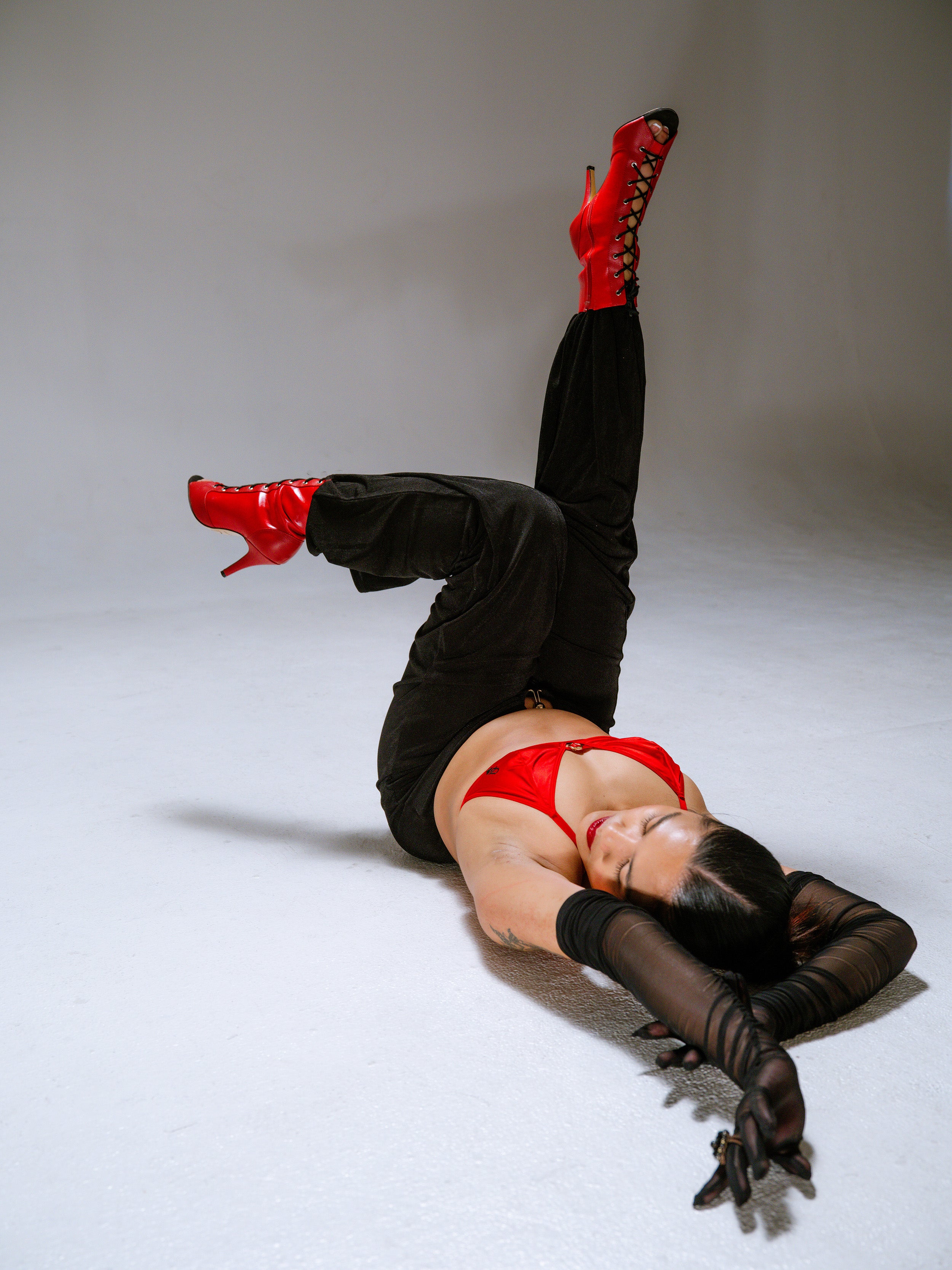 MIA Heels in Red - Beta Babe Collection