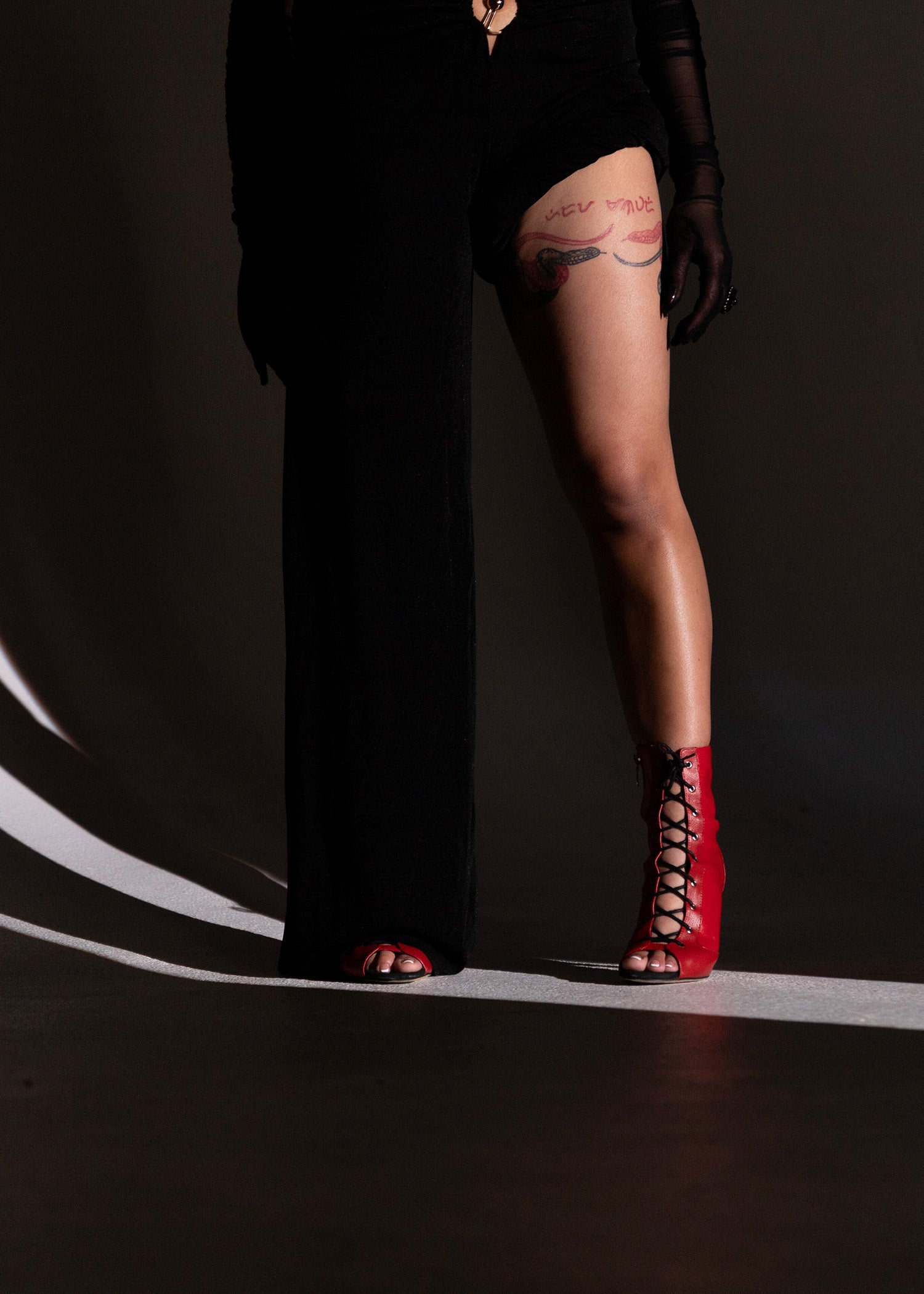 MIA Heels in Red - Beta Babe Collection