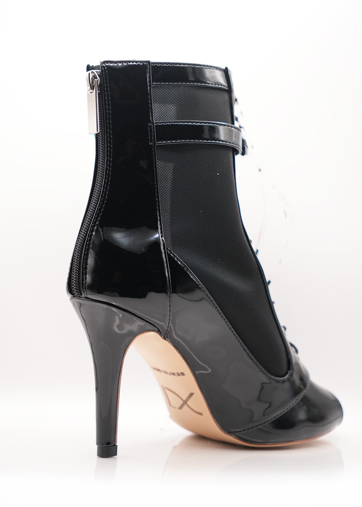Emme Heels in Black Patent