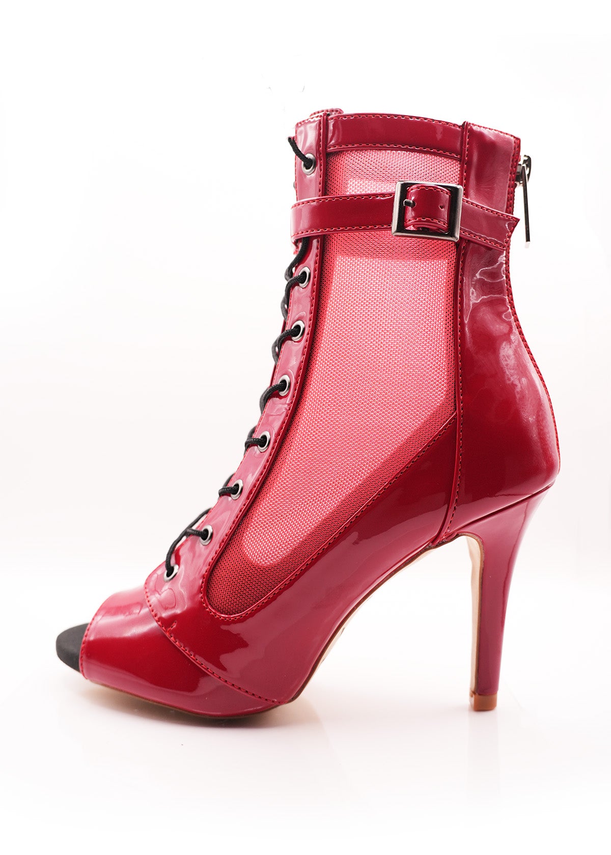 Emme Heels in Red Patent