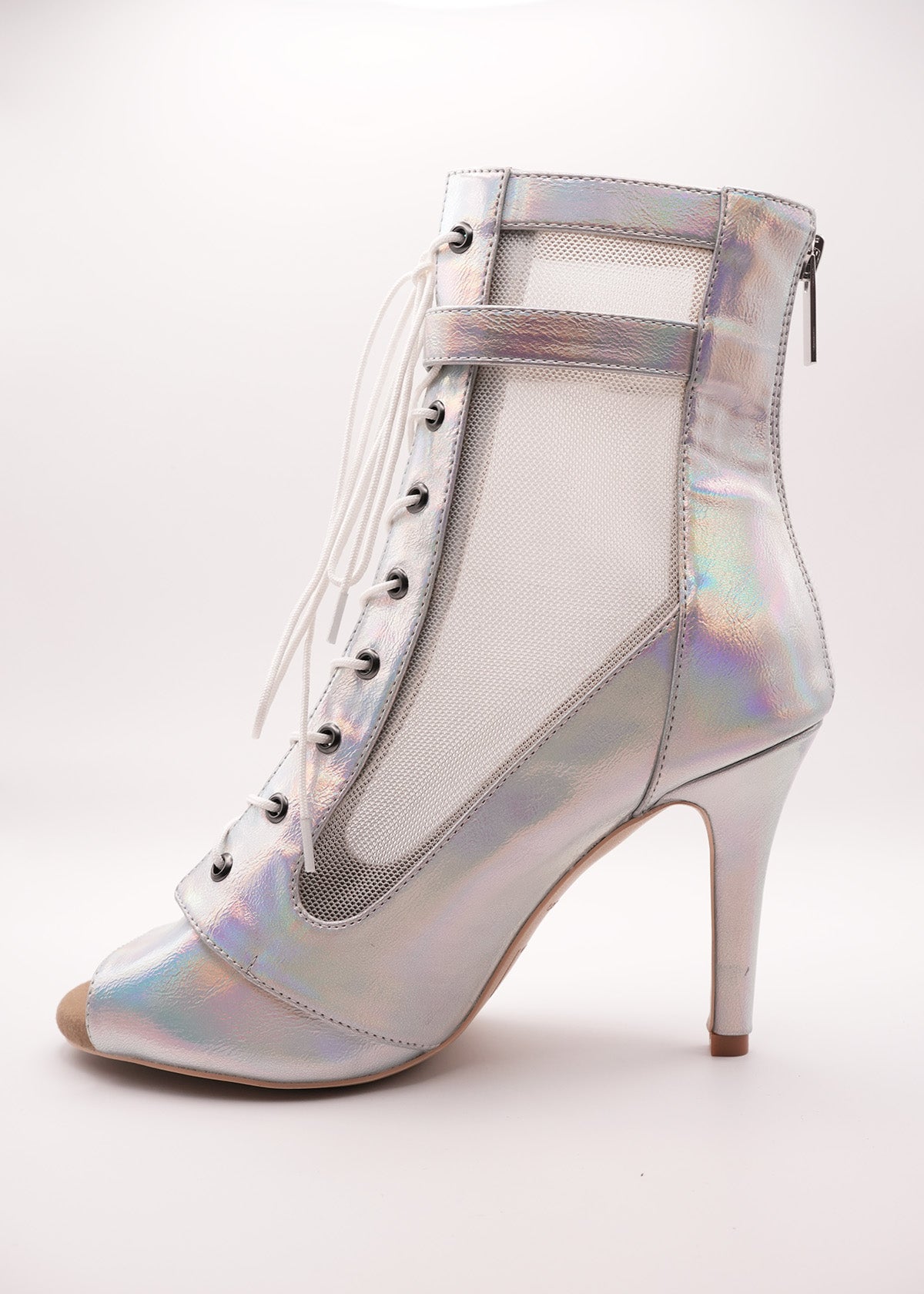 Emme Heels in Silver