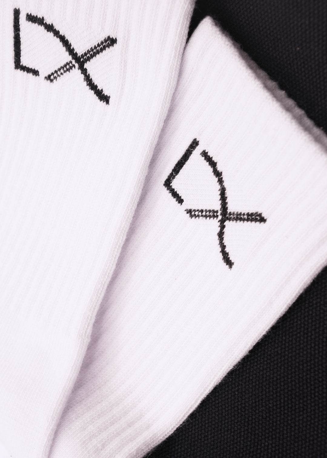 White High Ankle Crew Sock