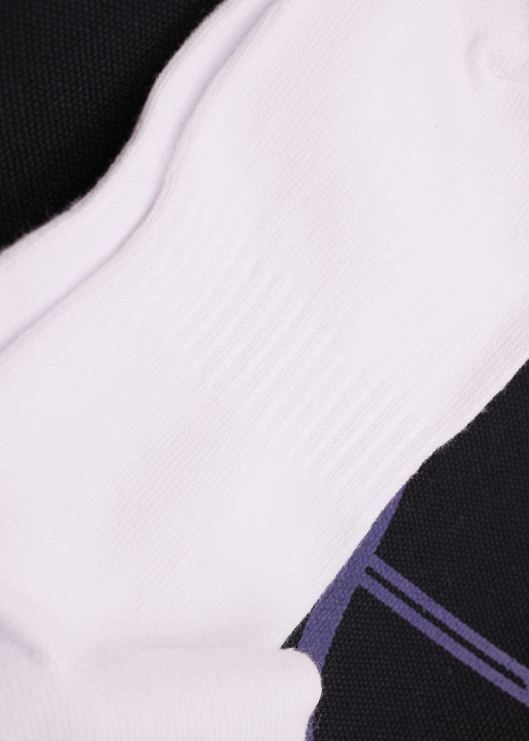 White High Ankle Crew Sock