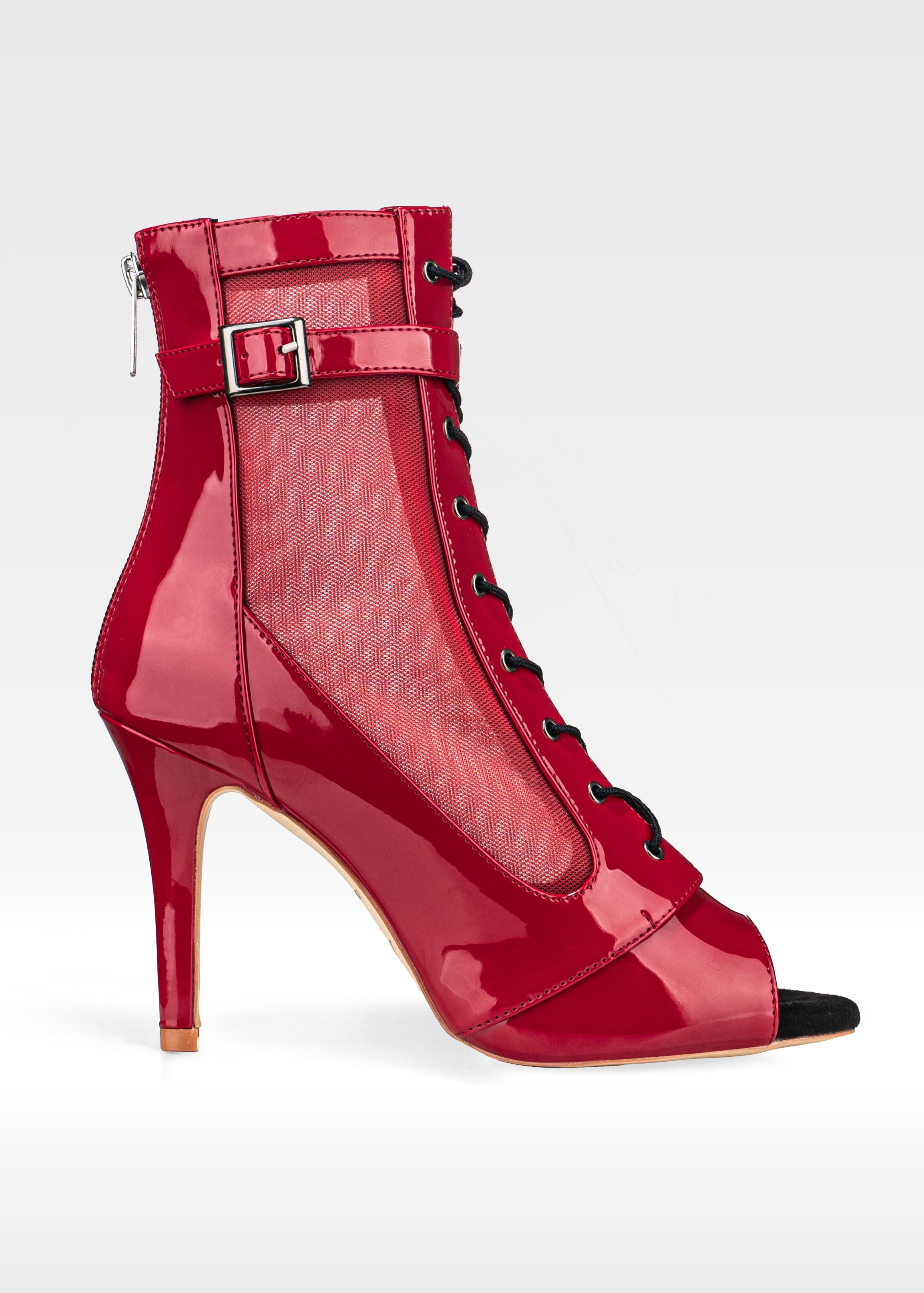 Emme Heels in Red Patent