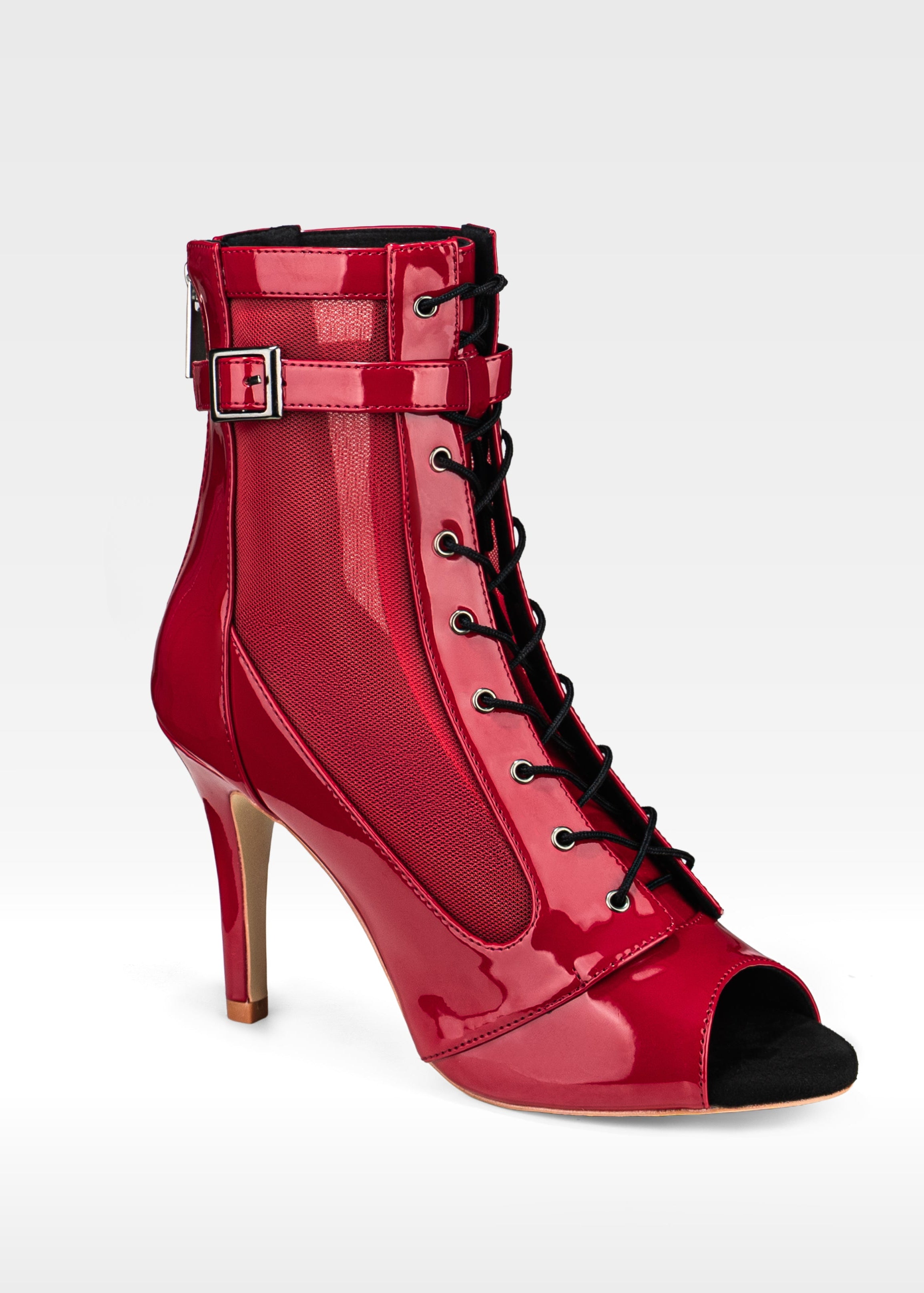 Emme Heels in Red Patent