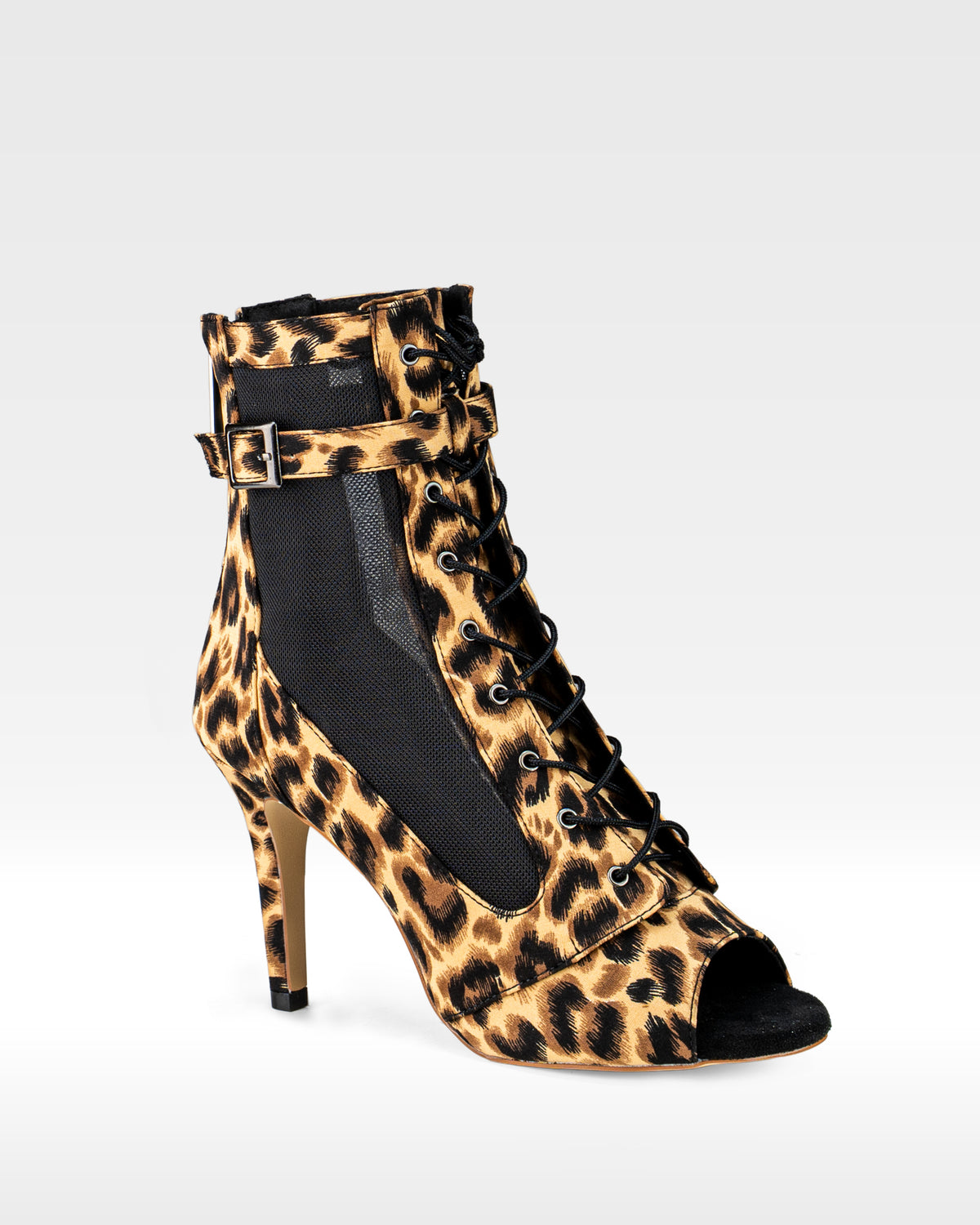 Emme Heels in Leopard Suede
