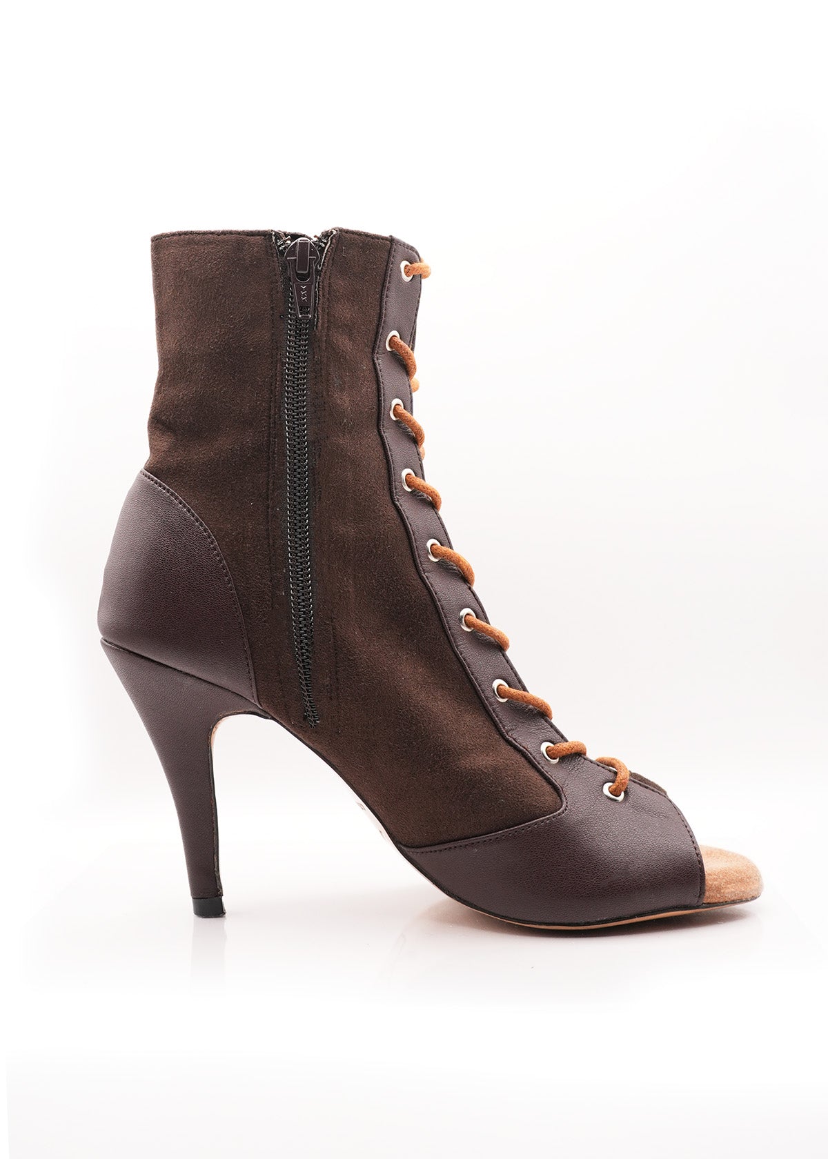 MIA Heels in Espresso Suede