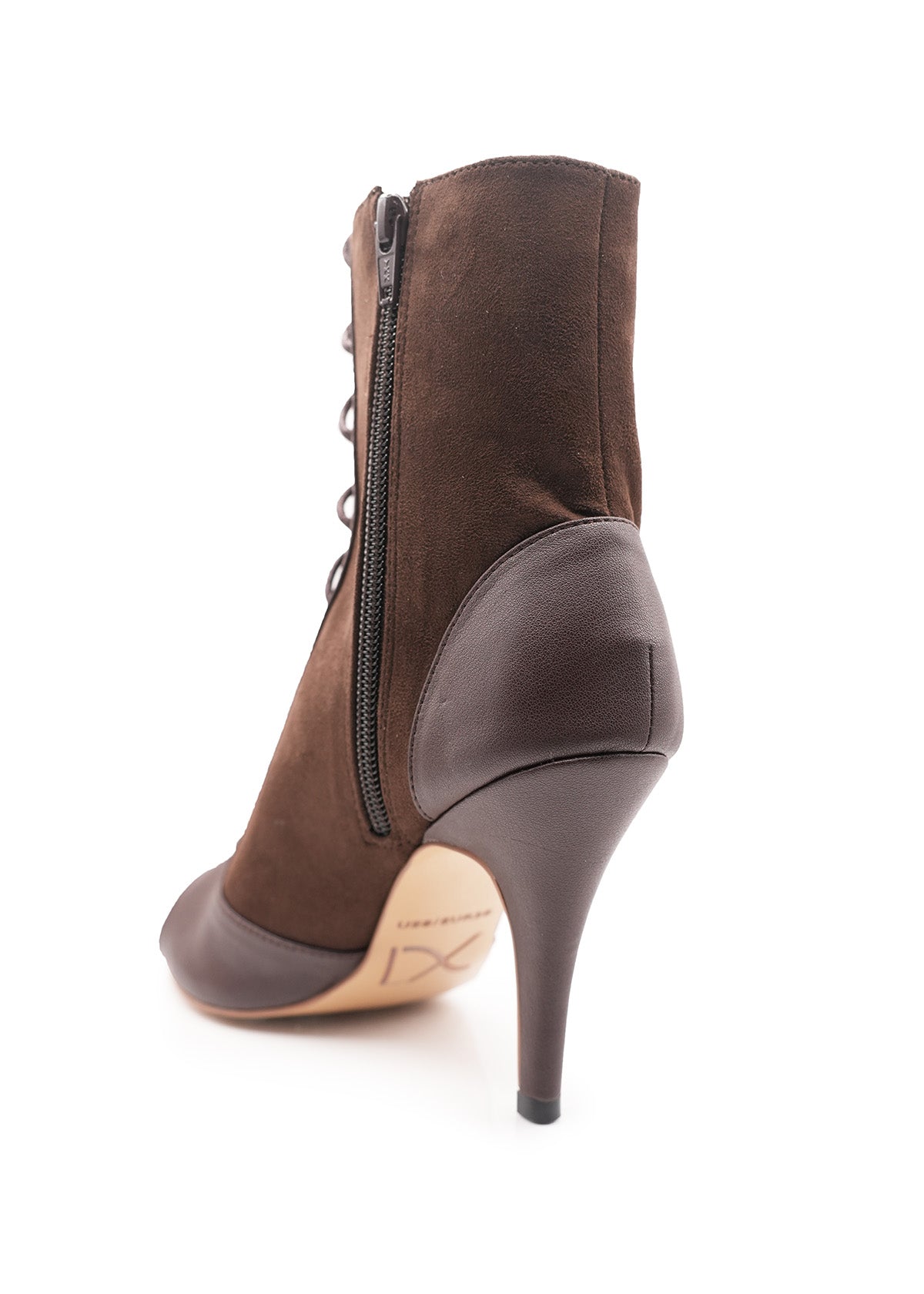 MIA Heels in Espresso Suede