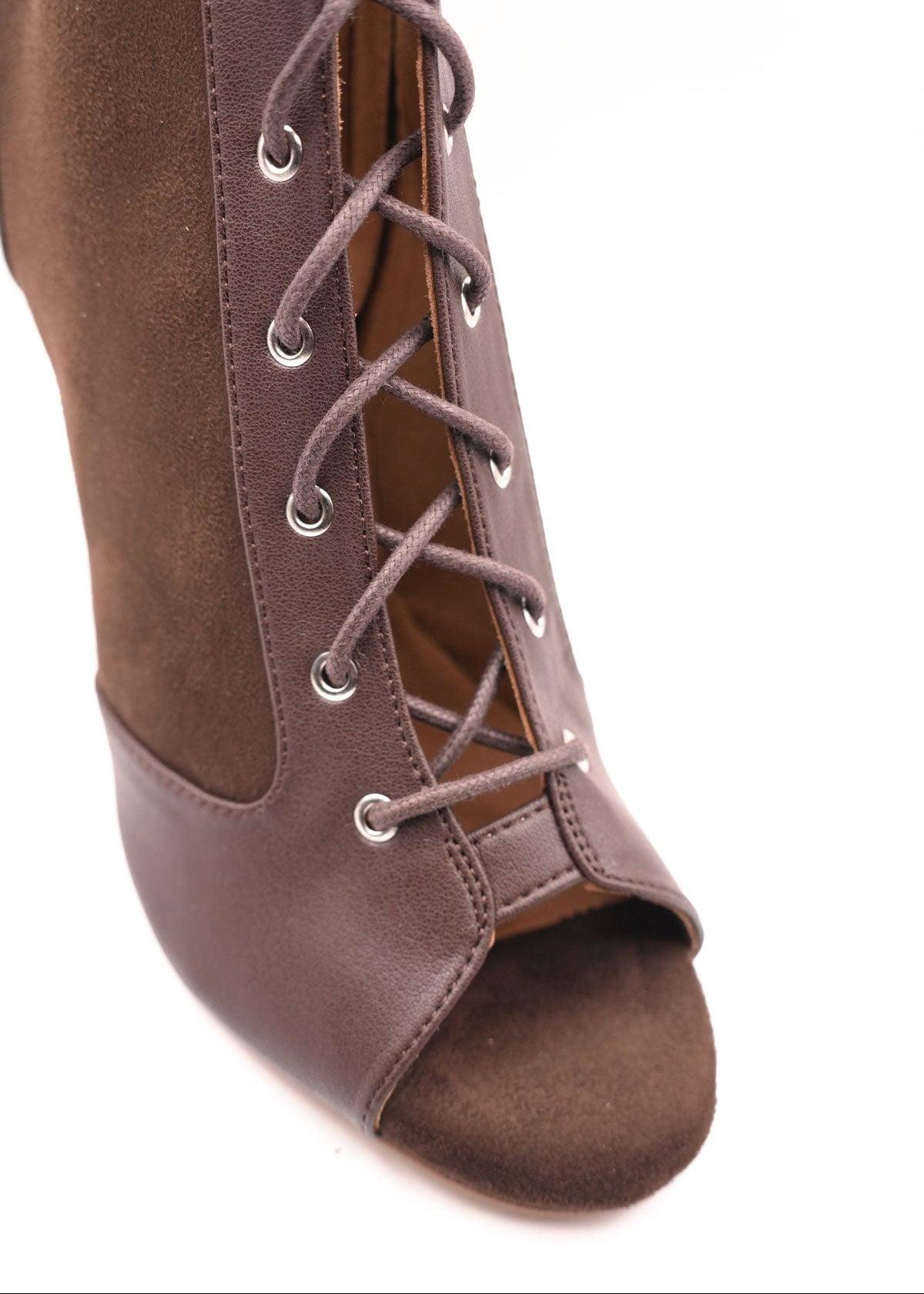 MIA Heels in Espresso Suede