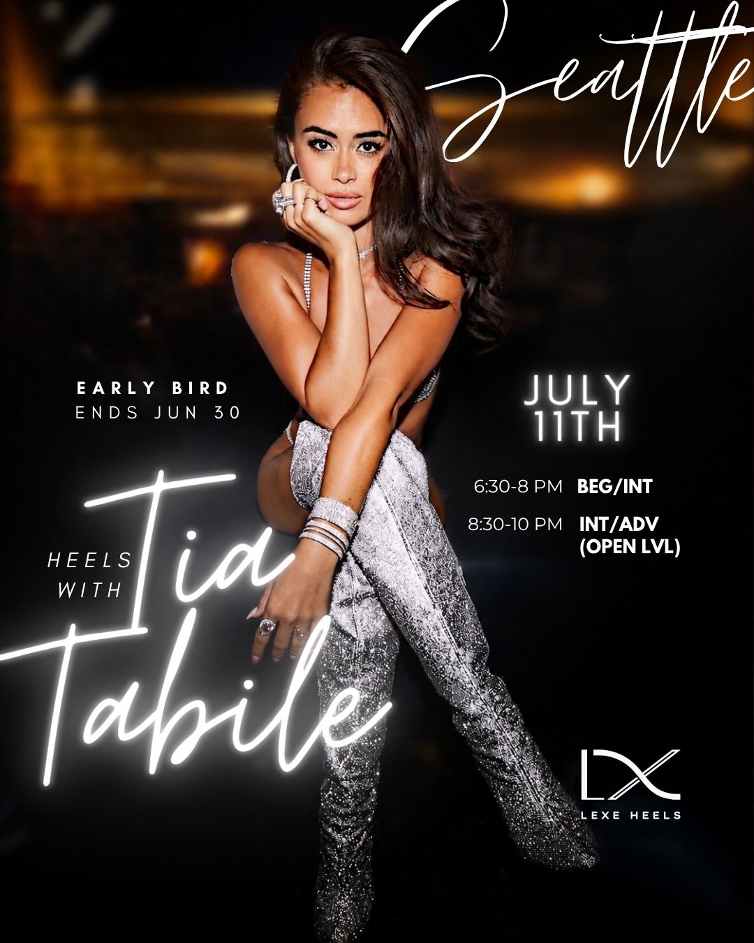 Lexe Presents: Seattle Heels Workshop with Tia Tabile