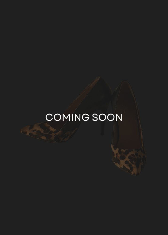 AMELIA Pump in Leopard and Black - Duo Tone